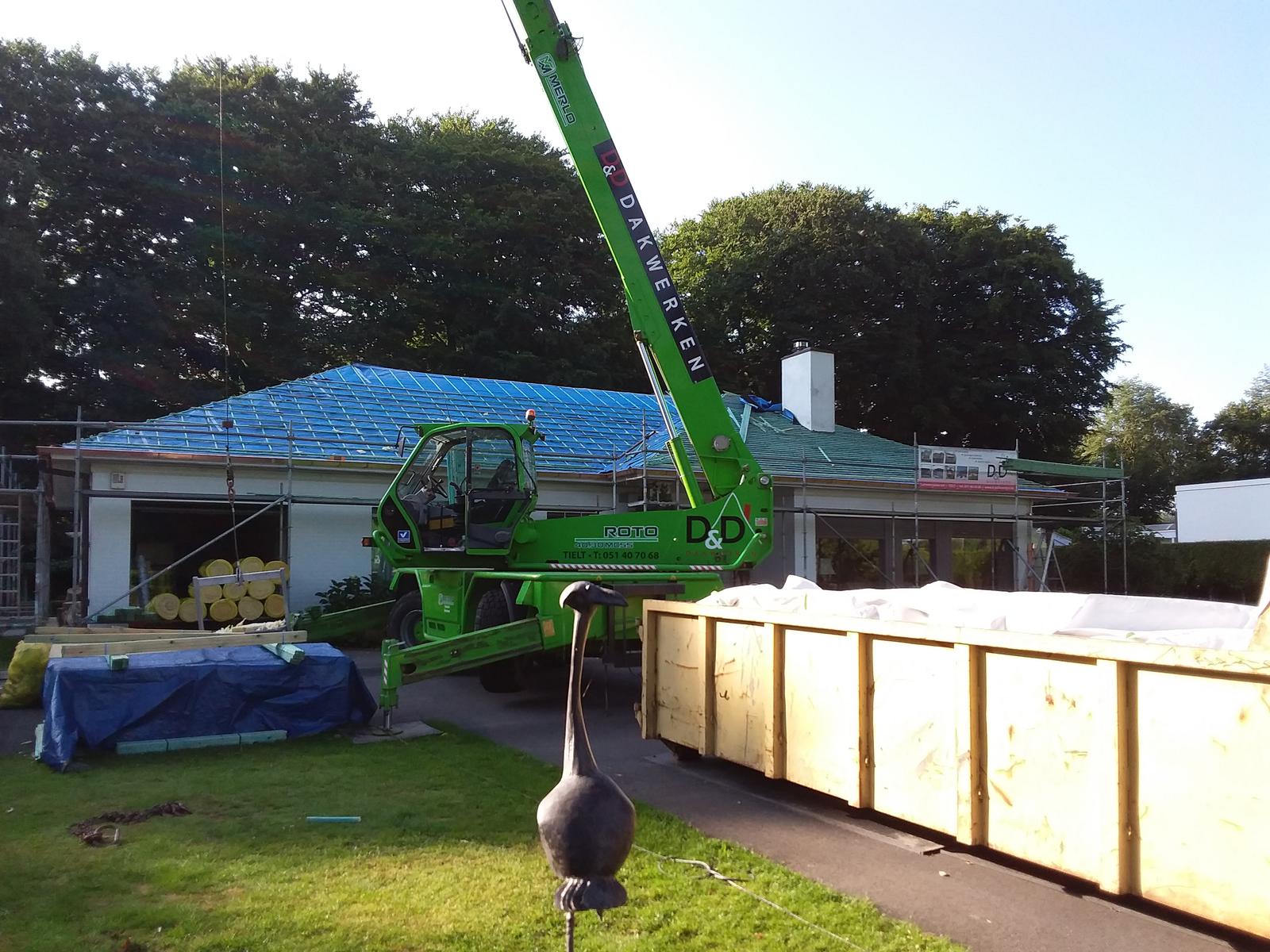 D&D Dakwerken renovatie villa