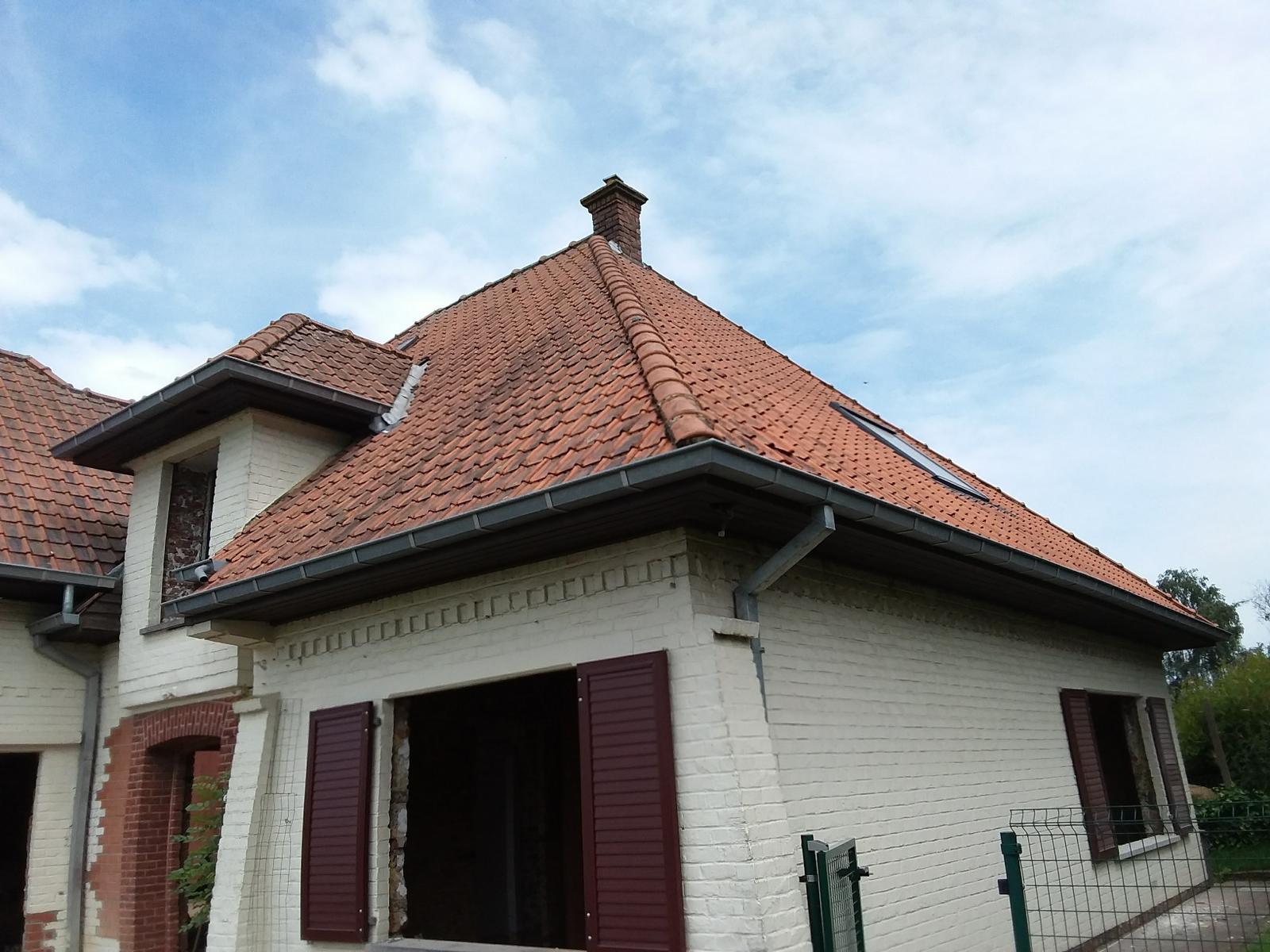 dddakwerken - renovatie - koramic 451 veillie rood 