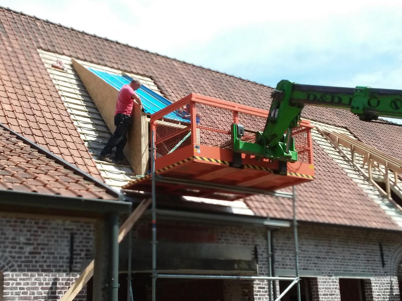 dddakwerken - renovatie - hergebruik materialen - Tielt
