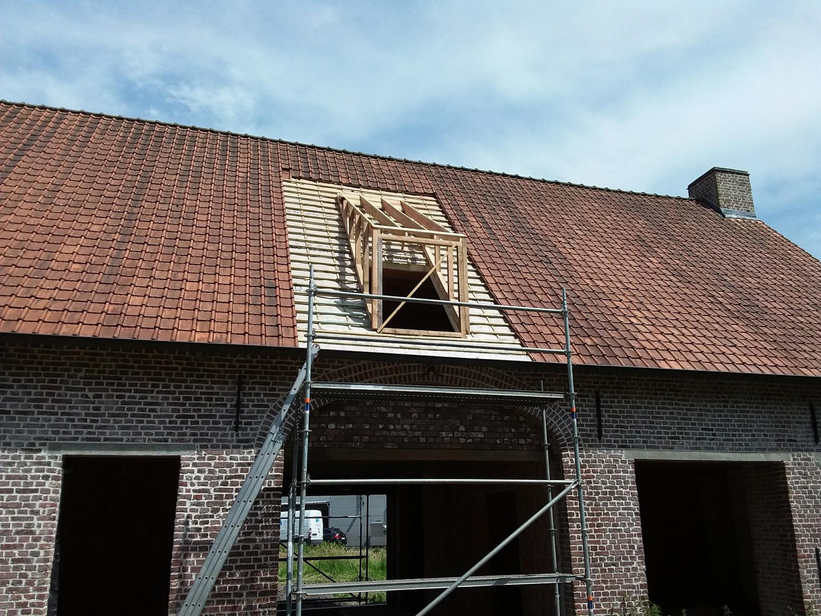 dddakwerken - renovatie - hergebruik materialen - Tielt