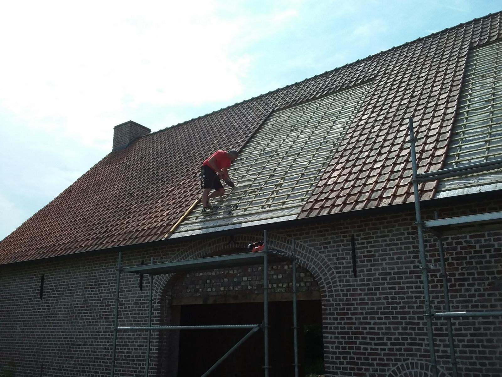 dddakwerken - renovatie - hergebruik materialen - Tielt