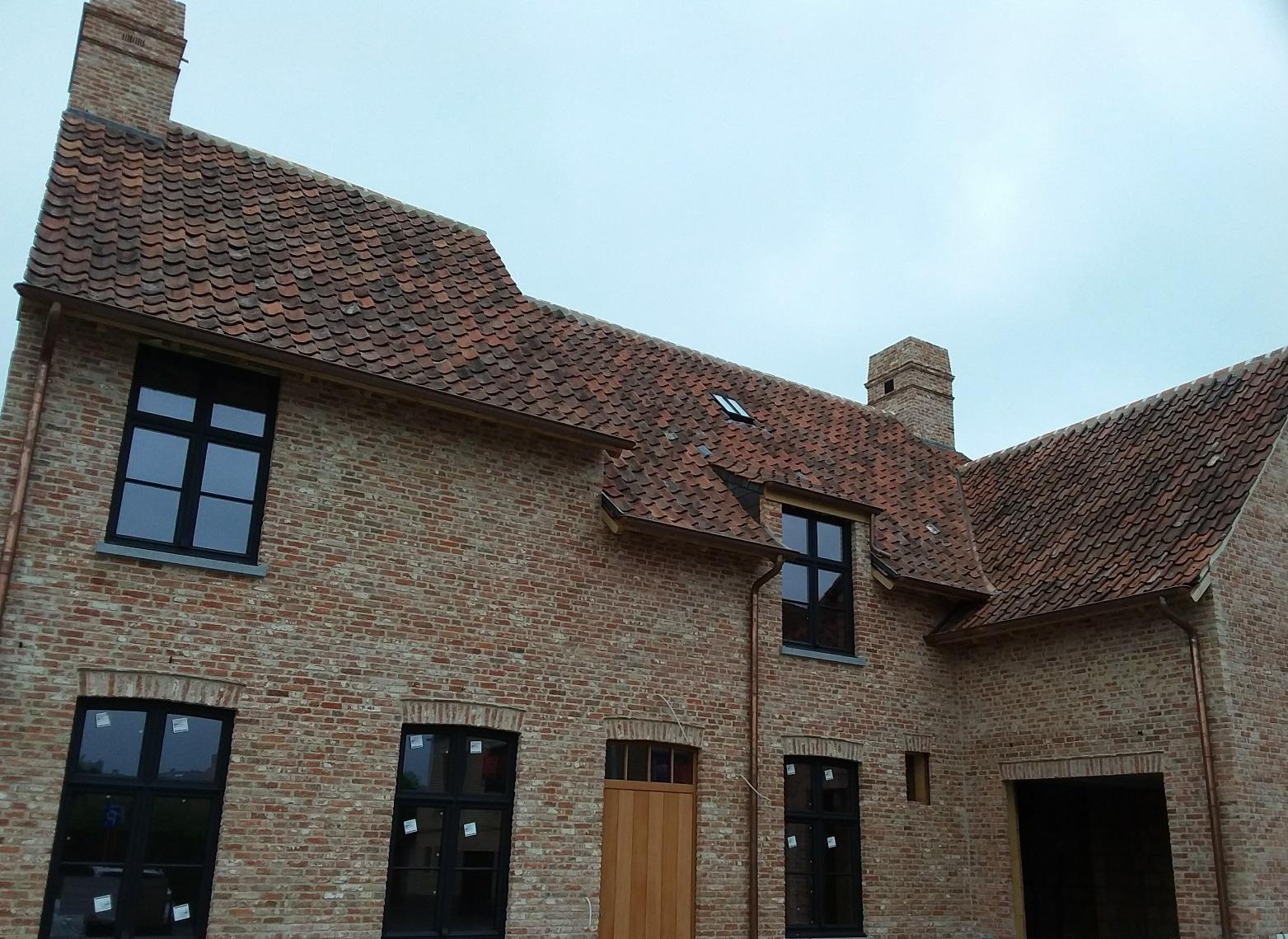 dddakwerken - nieuwbouw - oude boomse pan rood - Westkapelle