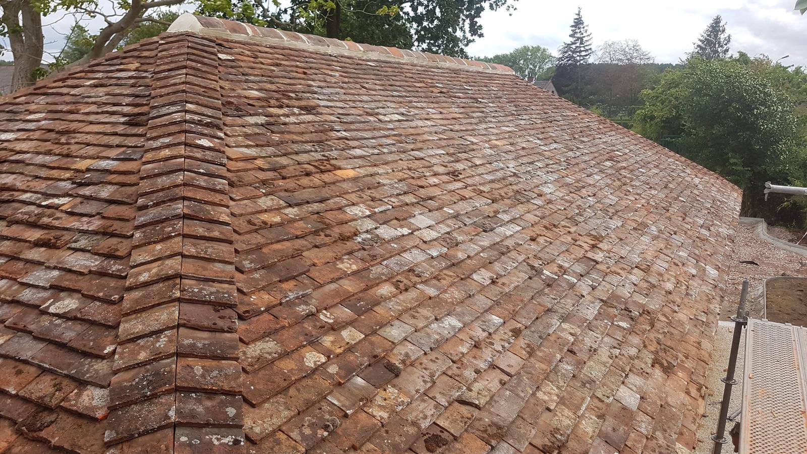 dddakwerken - nieuwbouw - bourgondische tegelpan - Zevergem