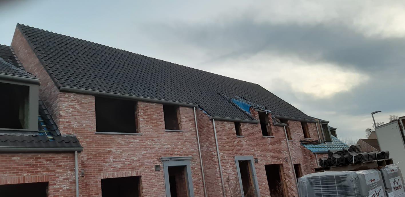 Nieuwbouwproject - Brugge - Monier Bruegel OVH - 70 % blauw - 30 % grijs