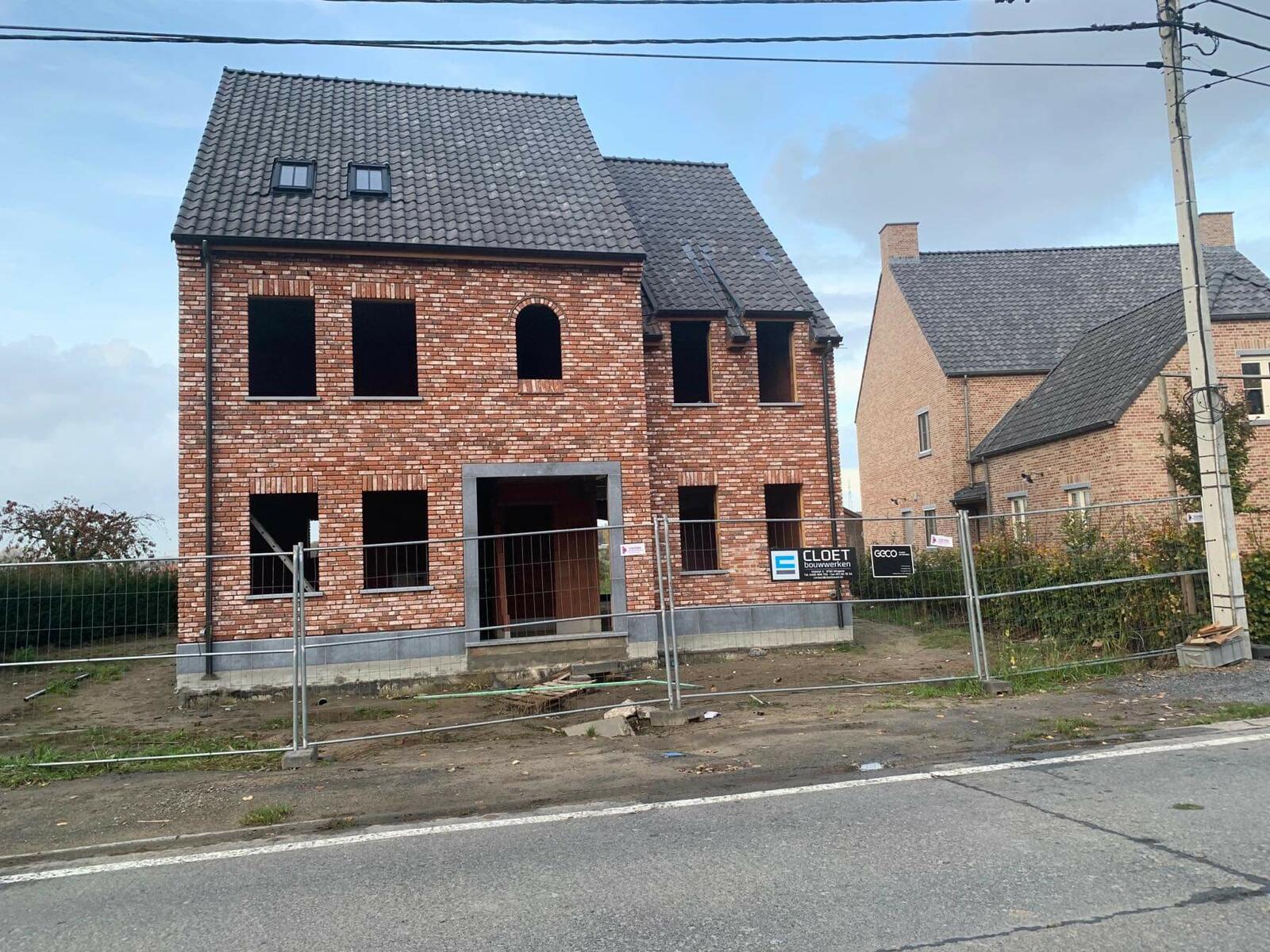 Nieuwbouwproject - Anzegem - Koramic 451 blauw gesmoord - antra-zink