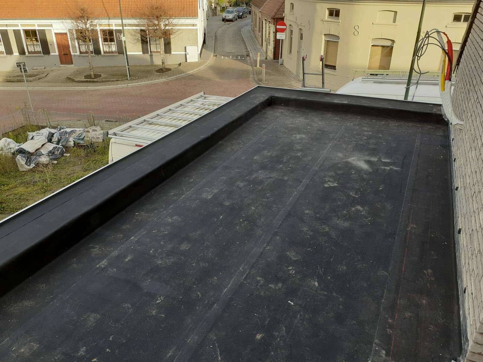 Plat dak in EPDM - Ename