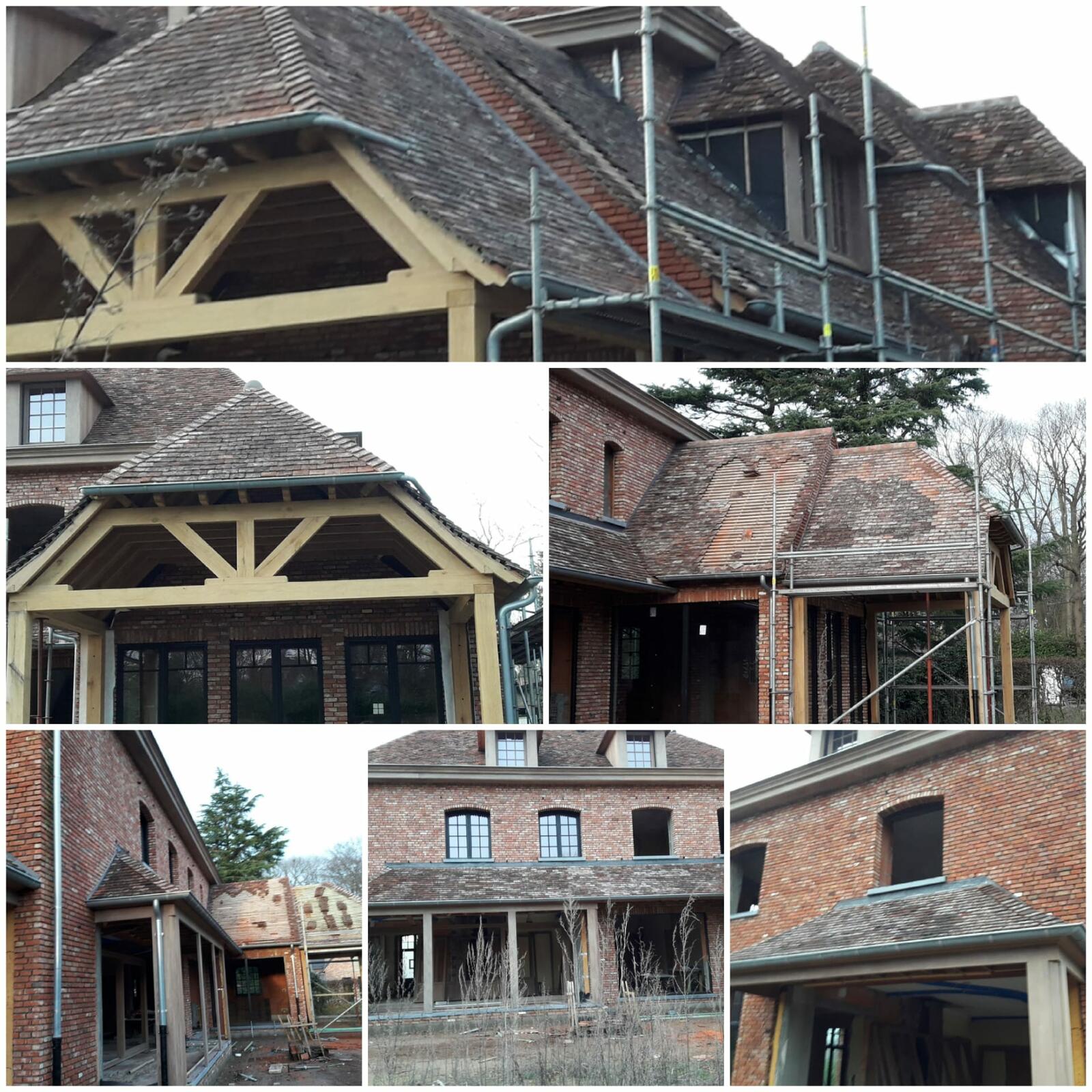 dddakwerken - nieuwbouw - oude bourgondische tegelpan