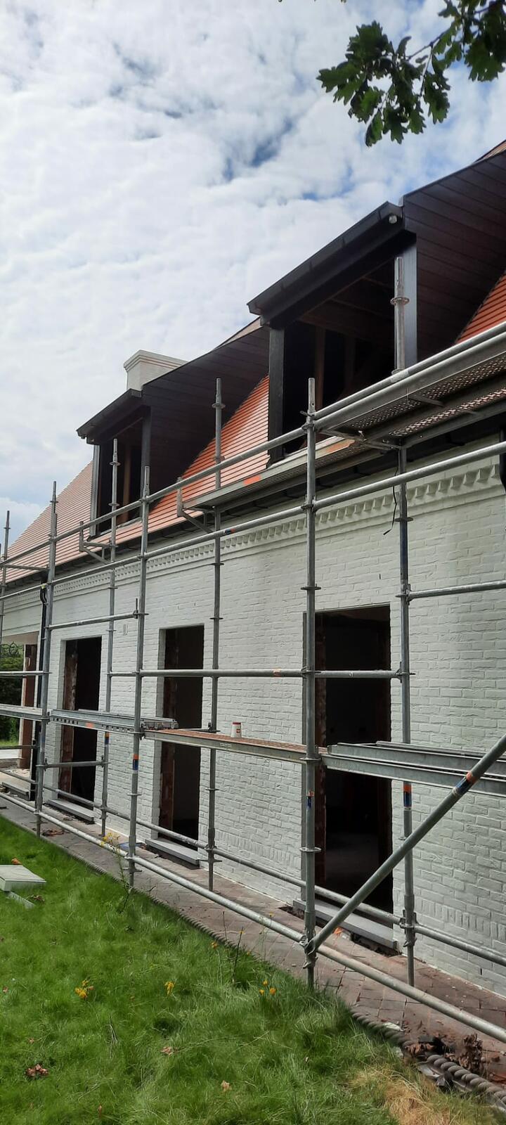 dddakwerken - renovatie - tegelpan 301 natuurrood