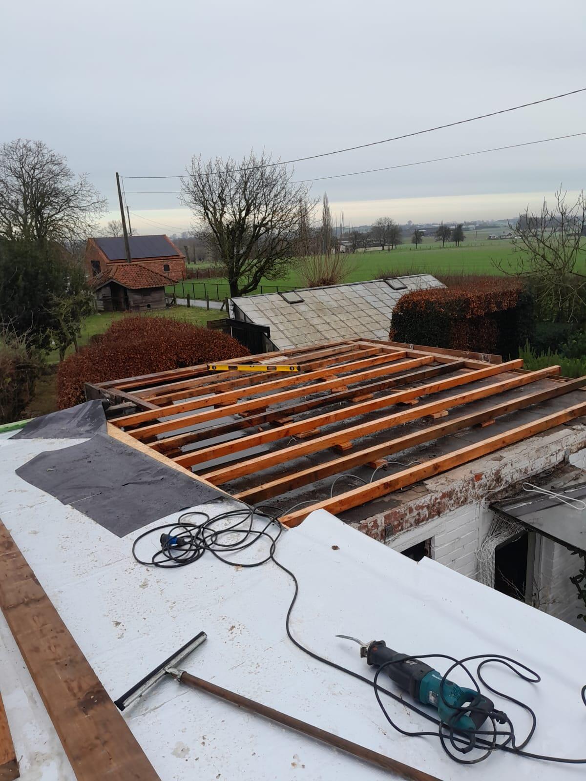 d-ddakwerken Tielt - recuppan - Thermo Ayous - isolatie - u-therm - EPDM - eik