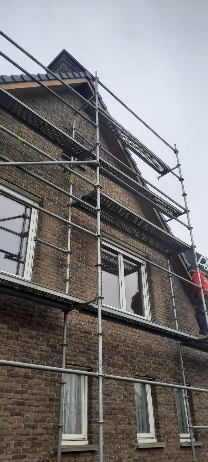 d-ddakwerken Tielt - renovatie - Koramic Vauban Antraciet - zinkwerk - Thermo Ayous