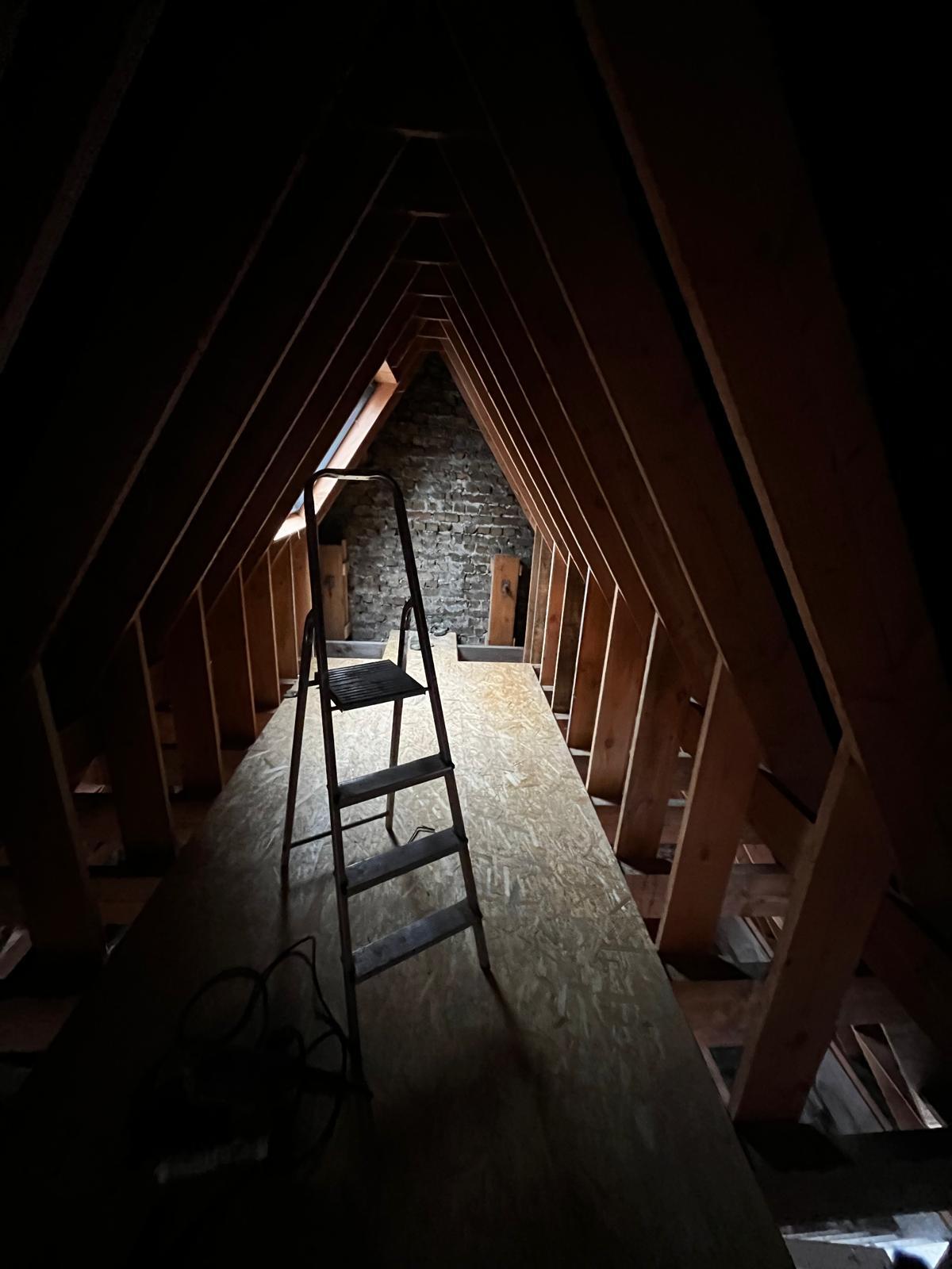 d-ddakwerken Tielt - kapconstructie - Velux - Koramic Vlaamse pan rood