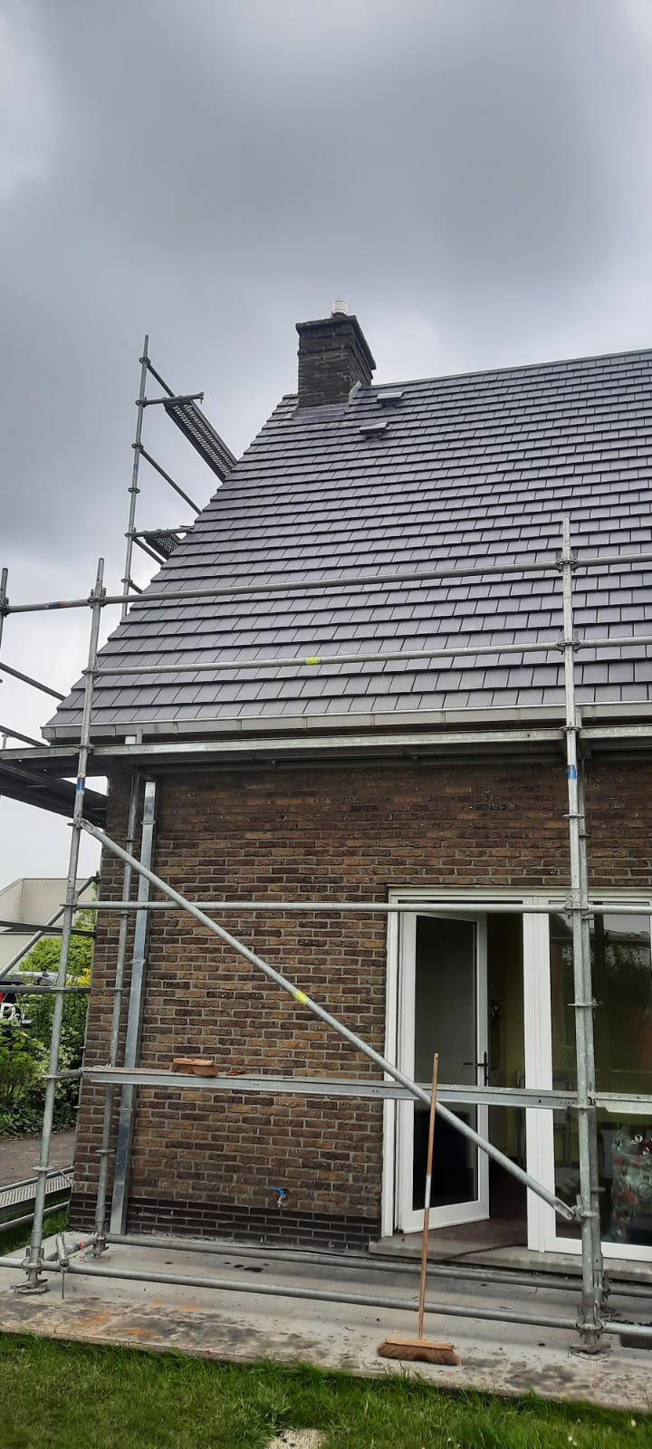 d-ddakwerken Tielt - renovatie - Koramic Vauban Antraciet - zinkwerk - Thermo Ayous