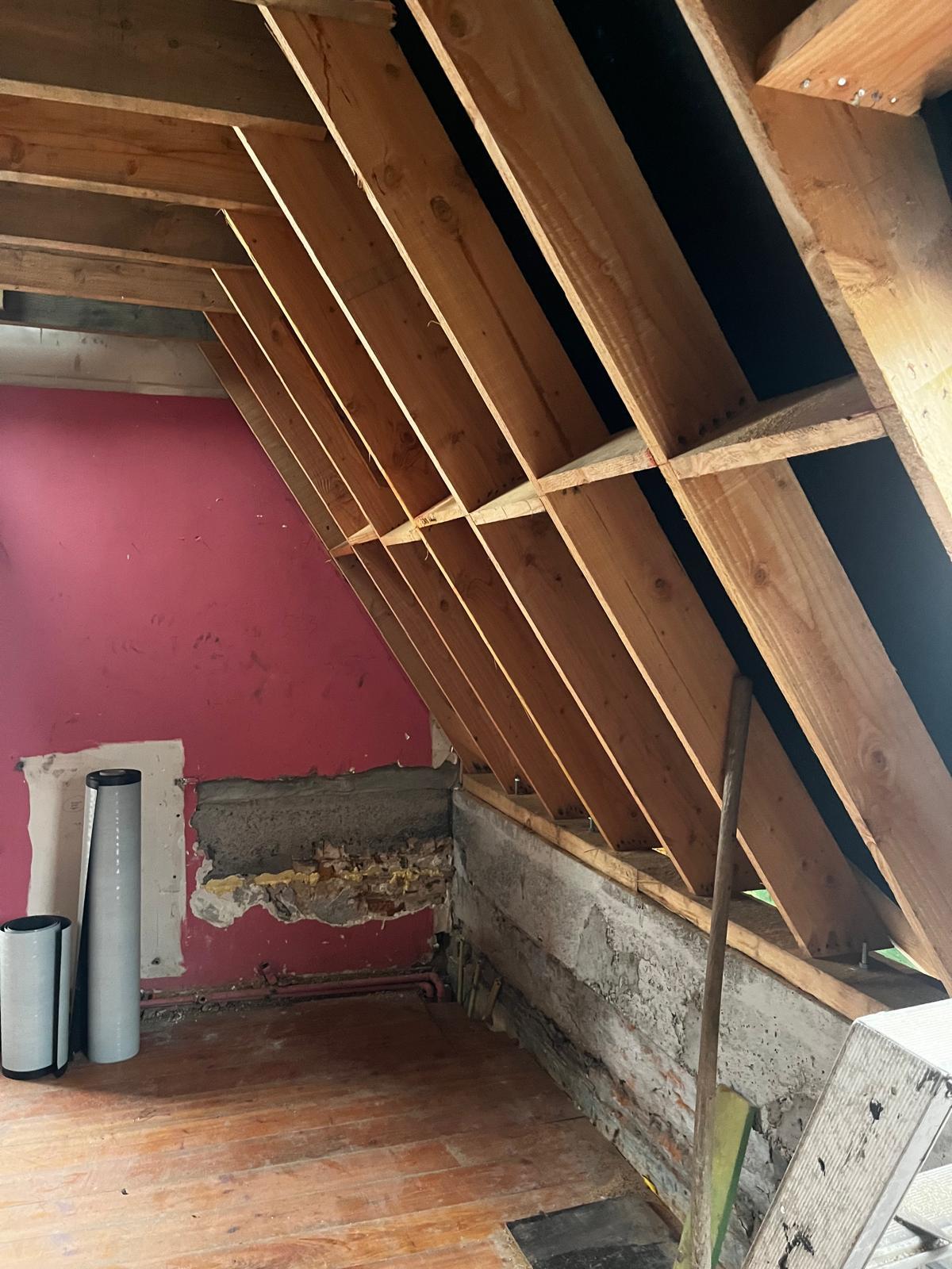 d-ddakwerken Tielt - kapconstructie - Velux - Koramic Vlaamse pan rood